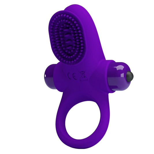 Pretty Love Vibrating Cock Ring II - Purple - My Sex Toy Hub