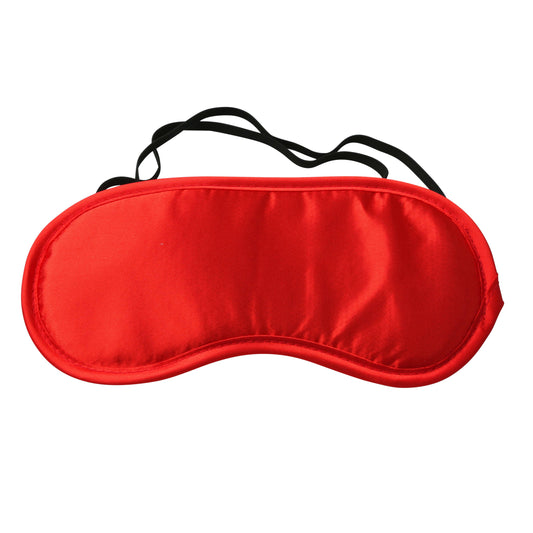 Sex and Mischief Satin Blindfold - Red - My Sex Toy Hub