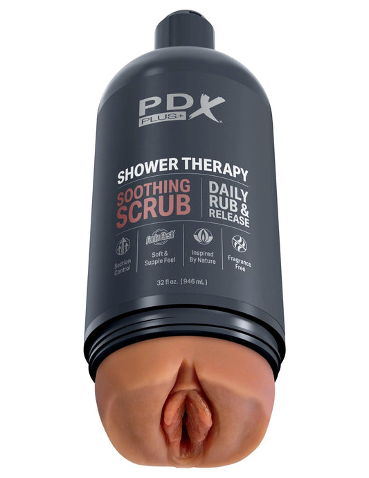 Shower Therapy - Soothing Scrub - Tan - My Sex Toy Hub