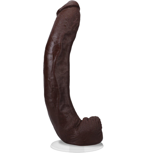 Signature Cocks - Dredd - 13.5 Inch Ultraskyn Cock With Removable Vac-U-Lock Suction Cup - Chocolate - My Sex Toy Hub
