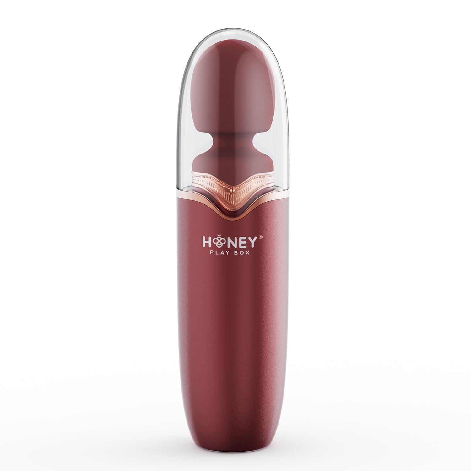 Stormi - Powerful Wand Massager - Red Wine - My Sex Toy Hub