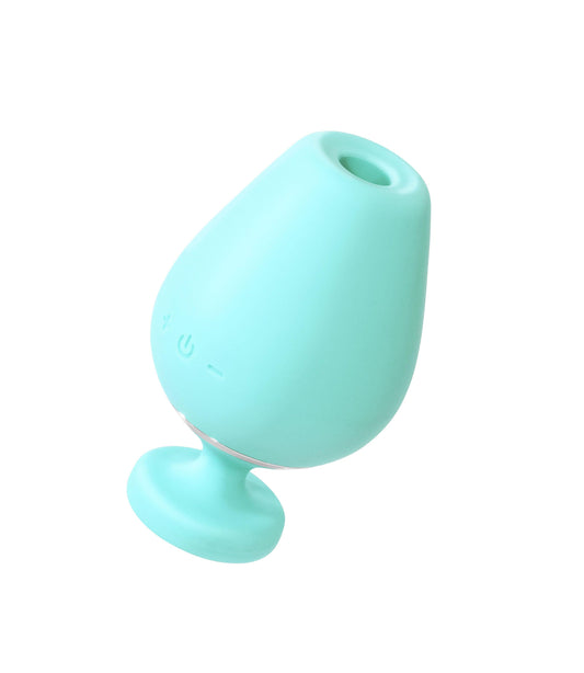 Vino Rechargeable Vibrating Sonic Vibe - Turquoise - My Sex Toy Hub
